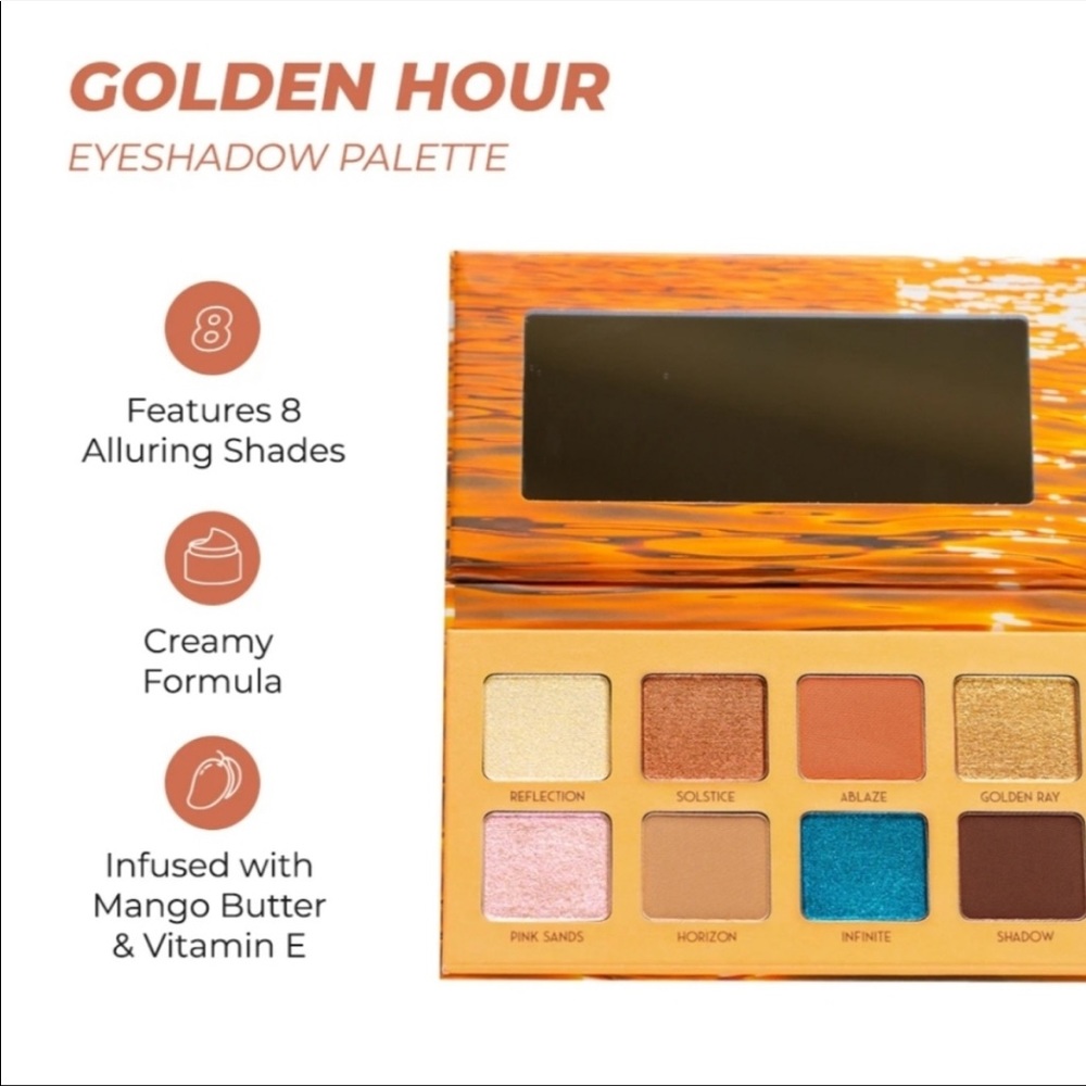 NIB Beauty For Real Golden Hour Palette - Picture 3 of 14